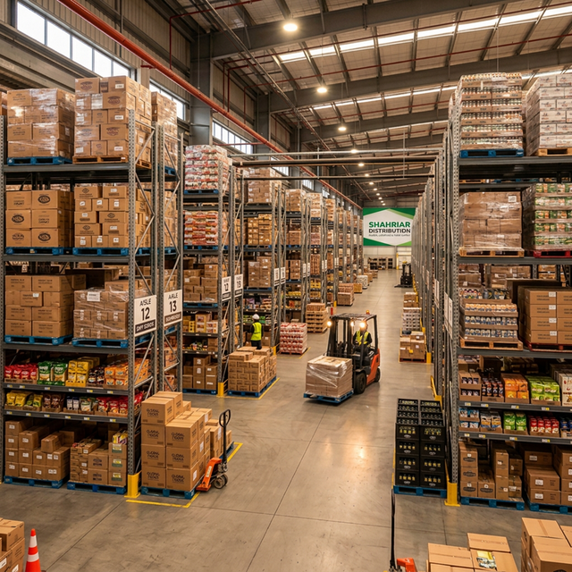 Wholesale grocery warehouse